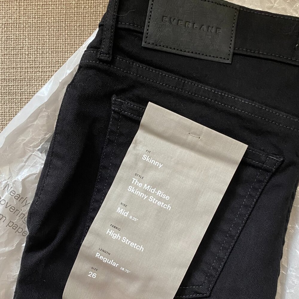 Everlane Mid Rise Skinny Jean